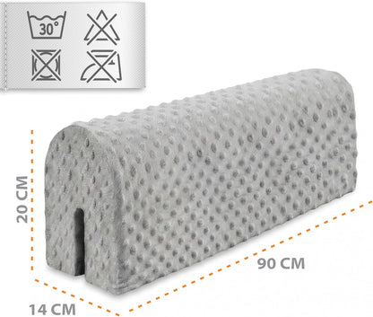 PROTEZIONE bordo letto 90x20 cm MINKY