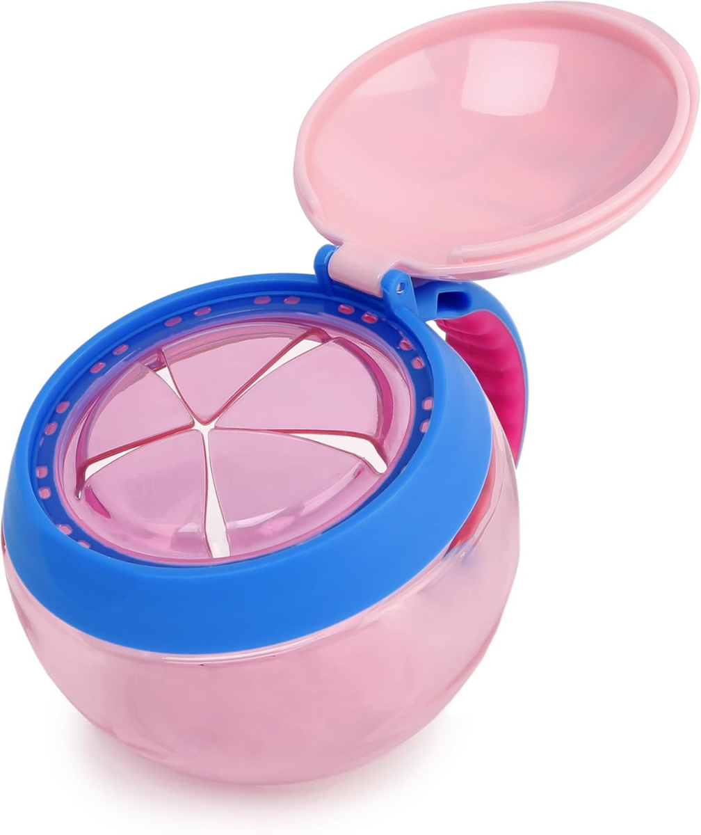 SKIP HOP Zoo Snack Cupfood containerage 12 m+colour pink and bluewidth 9 cm, length 11 cm, height 8 cmmaterial