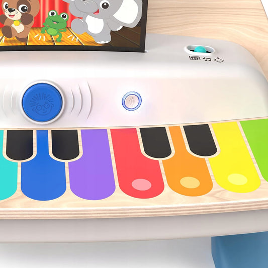 HAPE BABY EINSTEIN drewniane pianinko dotykowe bez kart muzycznych