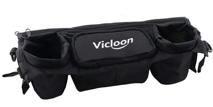 VICLOON organizer universale per passeggino 13 x 45 cm