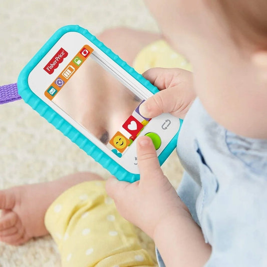FISHER-PRICE GML96 Smartphone-Beißring-Rassel-Spiegel