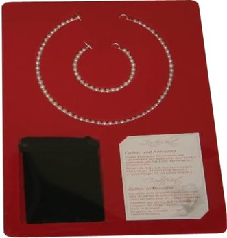 ROBA collana e braccialetto con perle coltivate d'acqua dolce