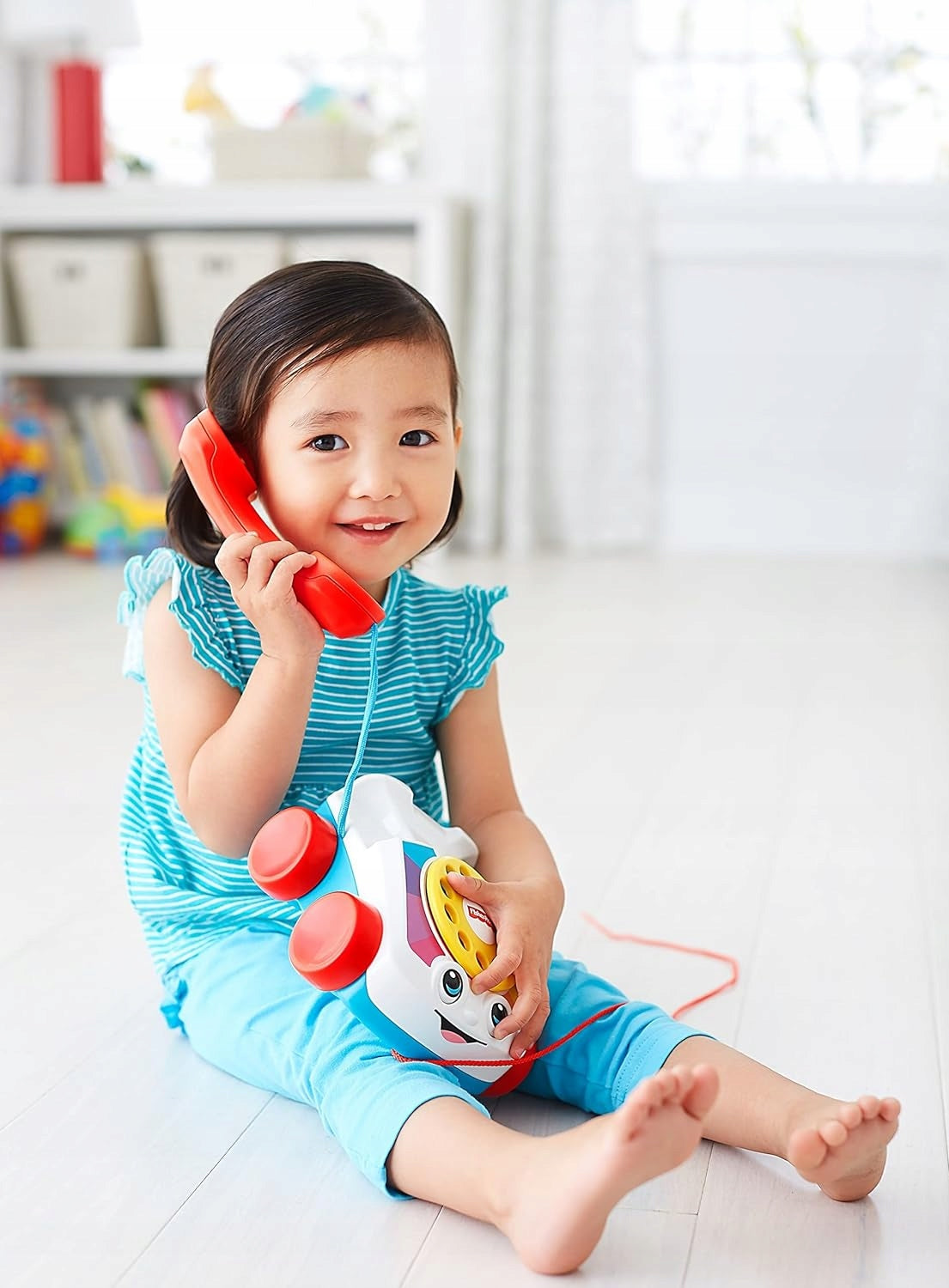 FISHER-PRICE telefoon op wielen 12 m+