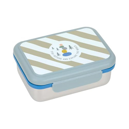Lässig Sunny Explorer lunchbox ze stali zielony