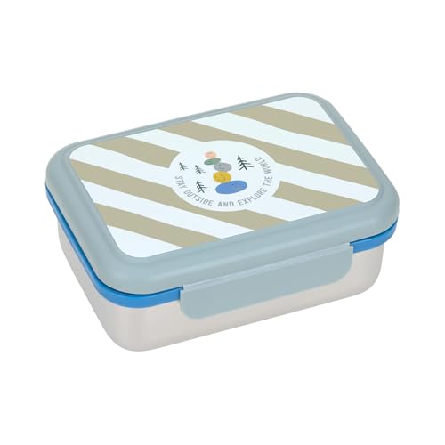 Lässig Sunny Explorer lunchbox ze stali zielony