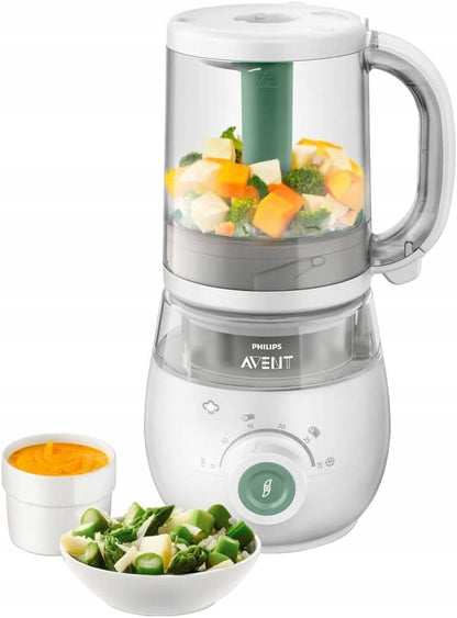 PHILIPS AVENT SCF885/01 4v1 parní hrnec mixér ohřívač rozmrazovač 1000ml