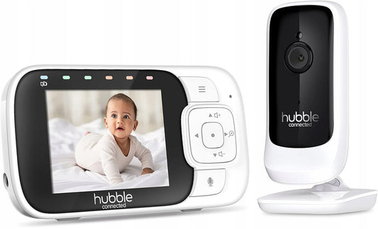 HUBBLE Nursery View+ elektronisk babyalarm 2,8" FHSS