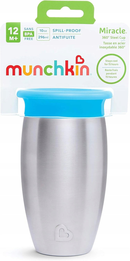 MUNCHKIN Miracle κούπα 360 6 μηνών+ 296ml ανοξείδωτο ατσάλι