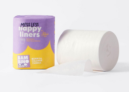 BAMBINO MIO Nappy Liners papierové vložky do plienok 11,5 x 29 cm 100 kusov