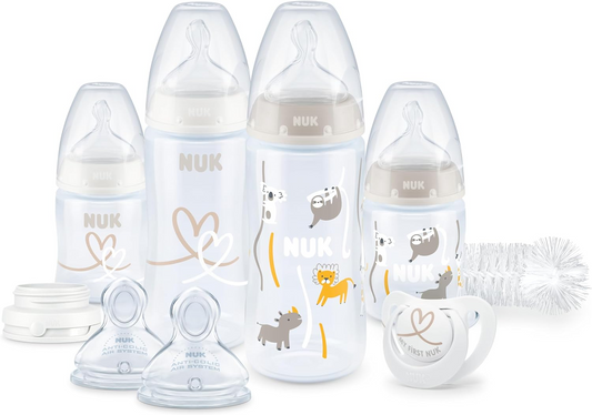 NUK Perfect Start cumisüveg szett hőmérséklet-ellenőrzéssel 9db-os