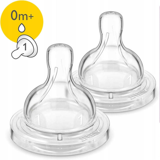 PHILIPS AVENT Classic+ Anti-colic cumik 0 hónap+ 2 db
