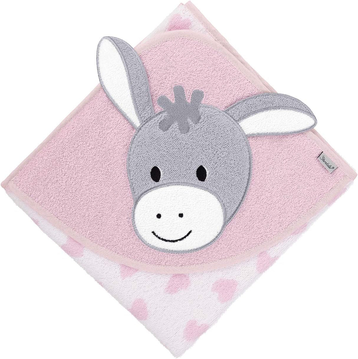 STERNTALER Emmi Osiołek RĘCZNIK Z KAPTUREM 80x80cm