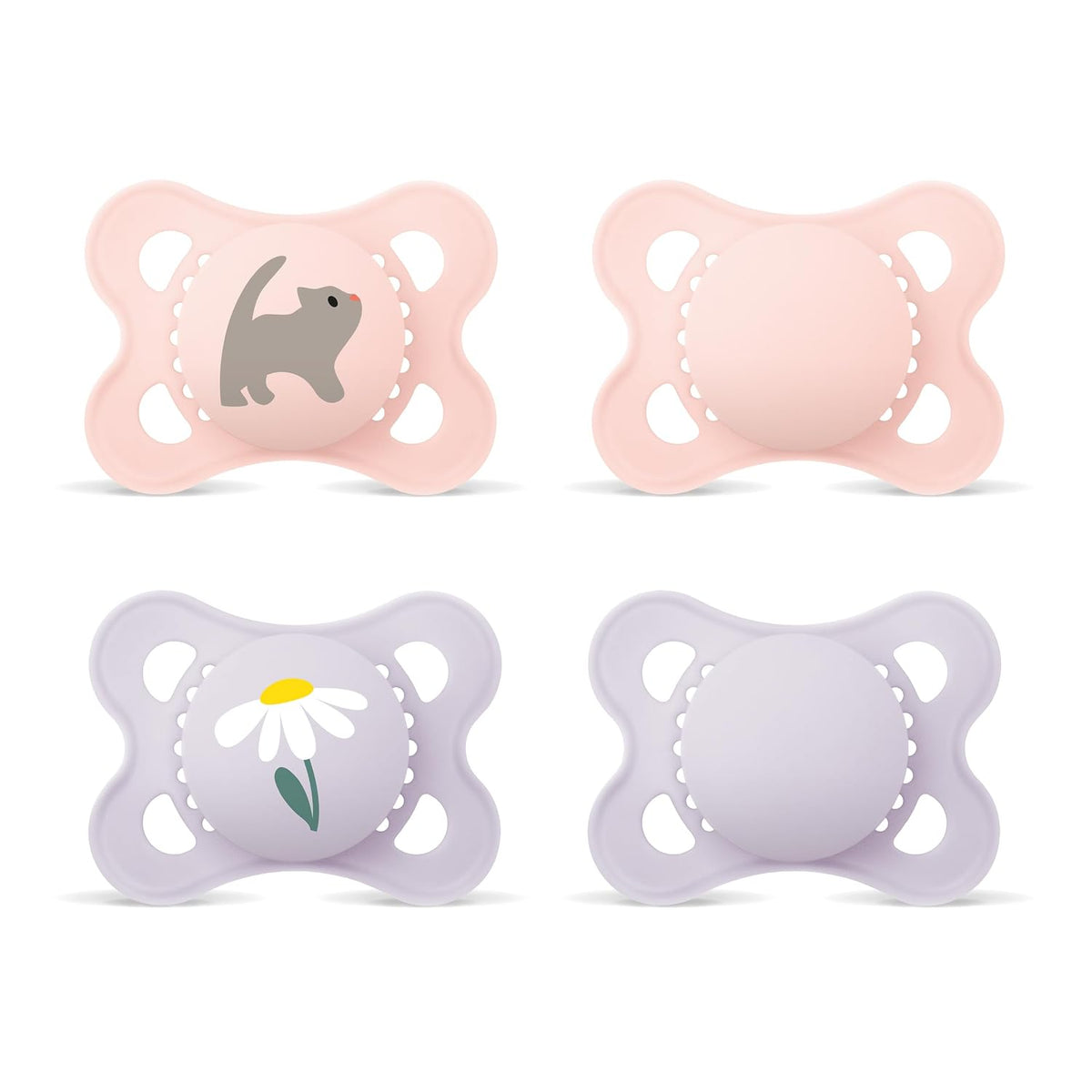 MAM Original cumlíky  silikónové 0-6m x4