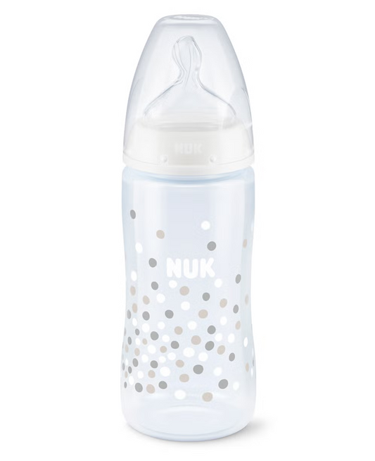 NUK First Choice+ 0-6 hó cumisüveg 150 ml hőmérsékletjelzővel