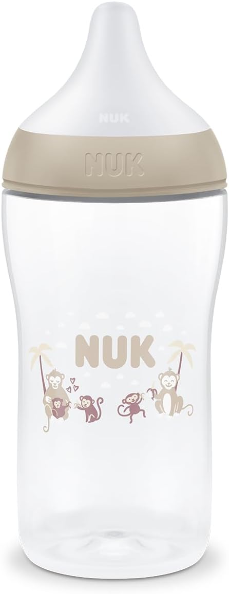 NUK Perfect Match sutteflaske 260 ml 3 m+ M-sut x2