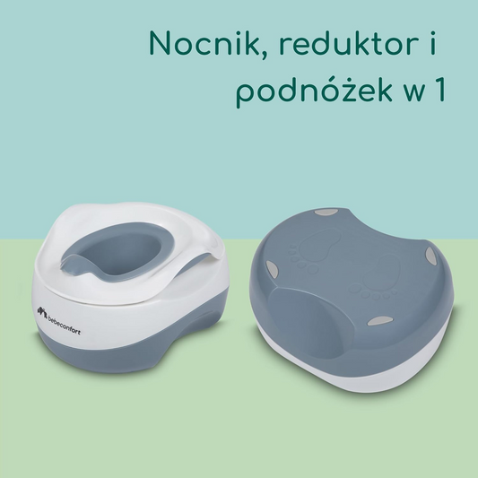 BEBECONFORT 3в1 гърне, приставка и степенка