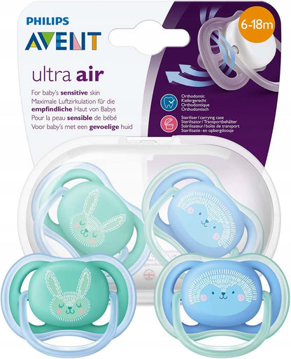 PHILIPS AVENT Ultra Air залъгалки x 2 6-18 месеца