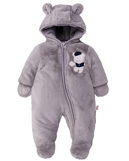 JIAMY autumn jumpsuit, winter with teddy bear motif