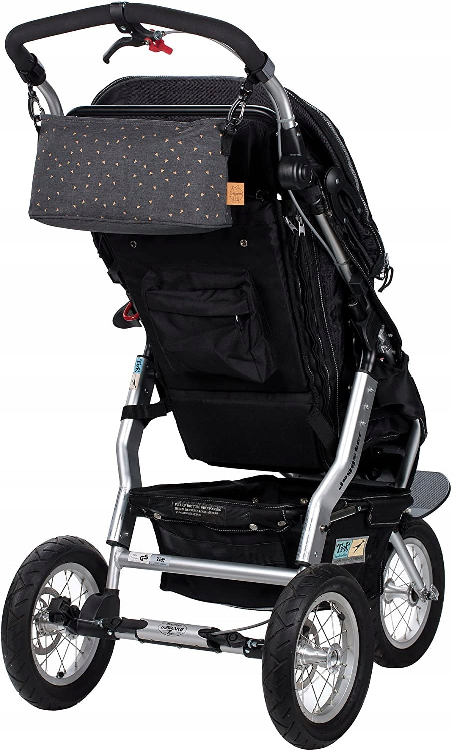 LASSIG organizer voor kinderwagen zonder haken