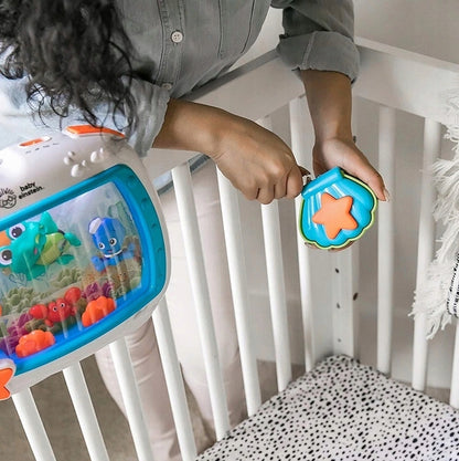 BABY EINSTEIN Vise marine CUTIUȚĂ MUZICALĂ + TELECOMANDĂ
