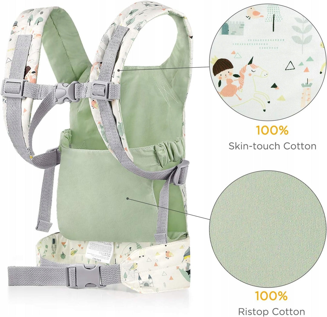 GAGAKU marsupio morbido per bambole e peluche