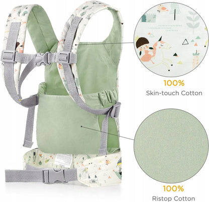 GAGAKU marsupio morbido per bambole e peluche