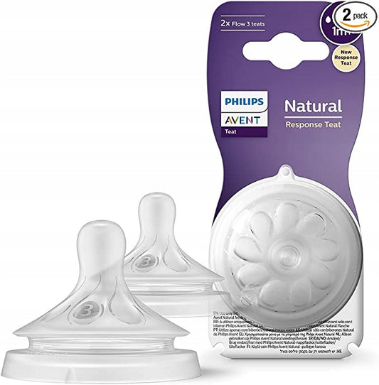 PHILIPS AVENT Chupetes Natural RESPONSE 1m+ x2
