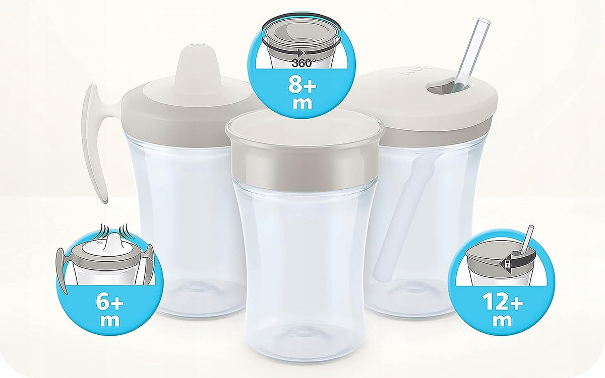 NUK Trainer Cup KUBEK NIEKAPEK żółwie 6 m+ 230 ml