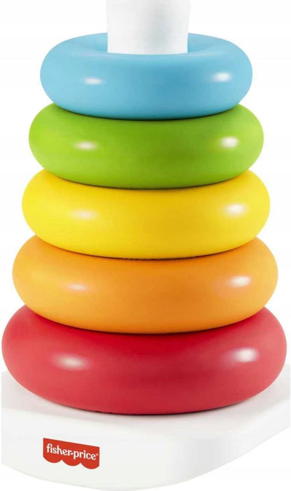 FISHER-PRICE Rock-a-Stack piramida 5 kółek 21 cm