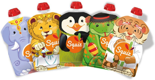 SQUIZ tuburi pungi pentru piure x5