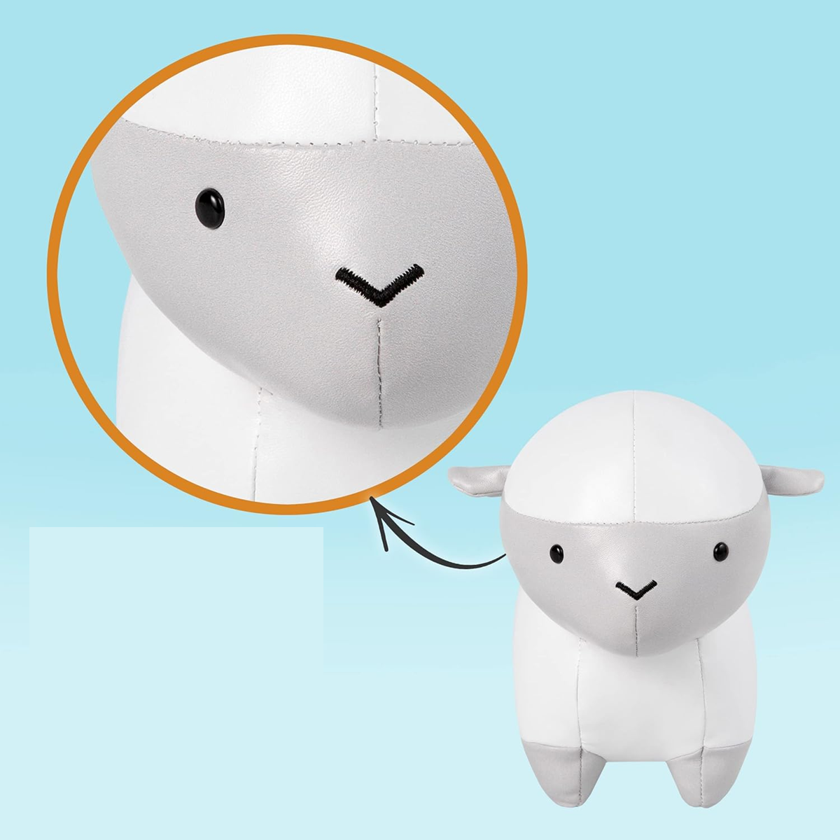LITTLE BIG FRIENDS Pecora Simon peluche con carillon "Danza della Fata dello Zucchero"