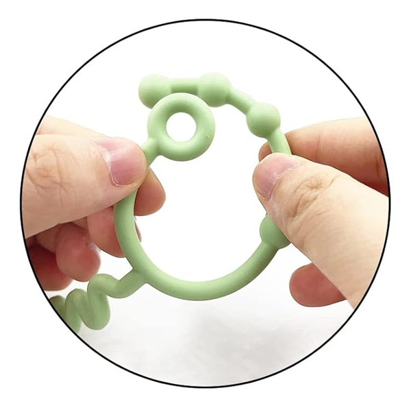 STRAPS FOR BABY silikónová šnúrka na fľašu a hračky 30 cm