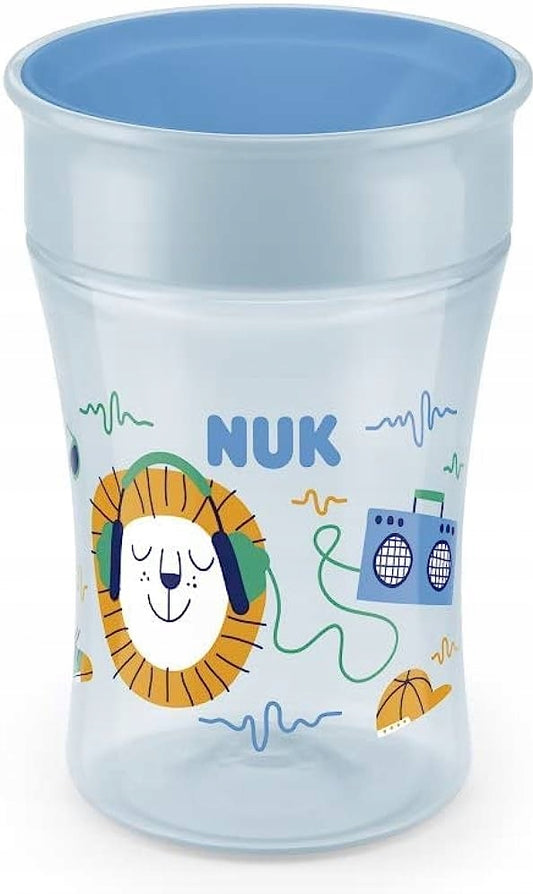 NUK Magic Cup ΚΥΠΕΛΛΟ ΧΩΡΙΣ ΔΙΑΡΡΟΕΣ στόμιο 360°