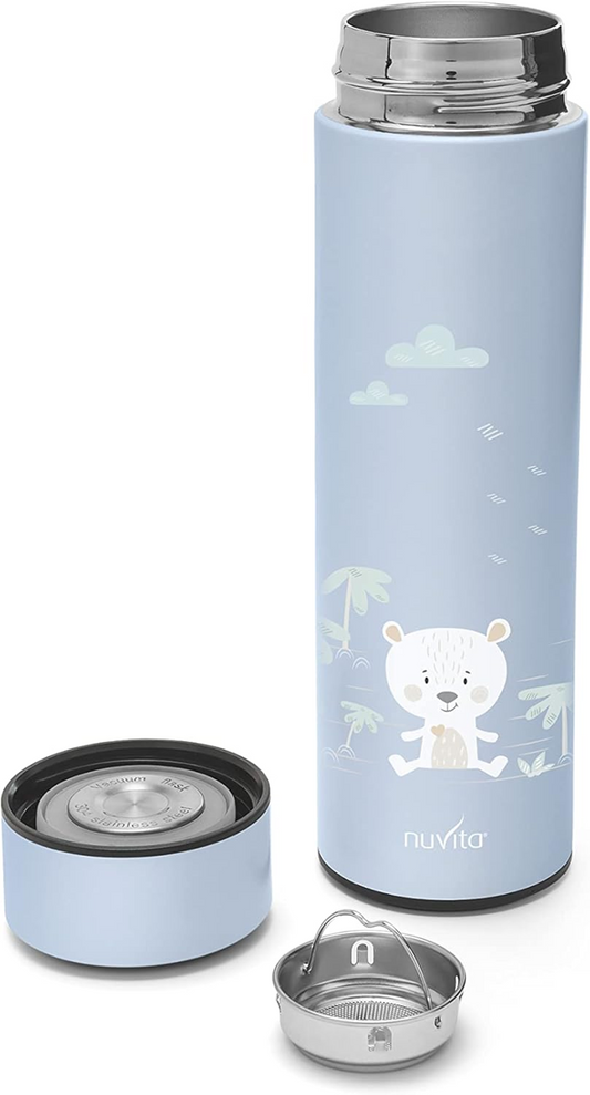 NUVITA termos na horké a studené nápoje 500 ml s digitálním LED teploměrem