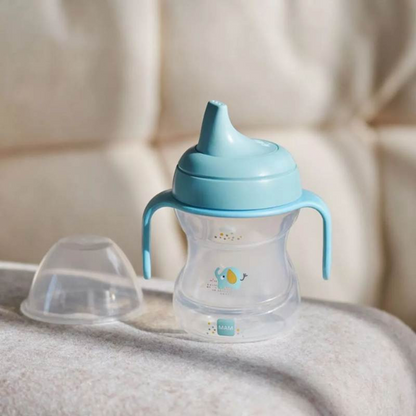 MAM Learn To Drink Cup antidrypkop med tud 190 ml 6 m+