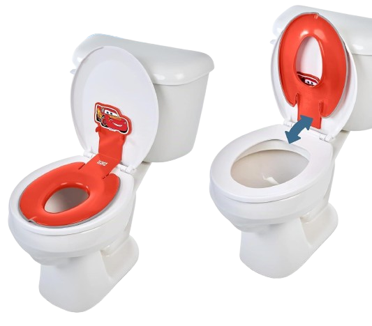 DISNEY Flip & Sit WC-szűkítő 18 hónapos kortól, 23 kg ZIGZAG McQUEEN