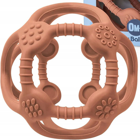 MCGMITT Teether Ball mordedor de silicone 10 cm