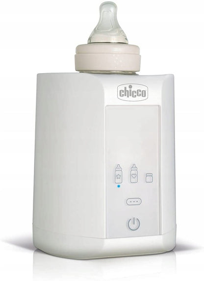 CHICCO Home PODGRZEWACZ DO BUTELEK I SŁOICZKÓW, cyfrowy podgrzewacz do butelek i słoiczków, biały