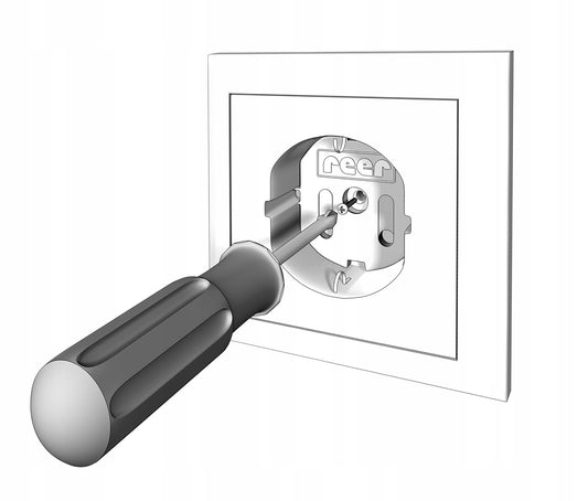 REER protezione per bambini per prese elettriche x1