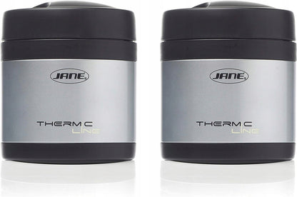 JANE 2 ατσάλινα θερμοδοχεία φαγητού 500 ml + θήκη