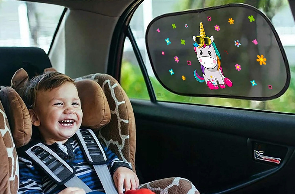 AlmaLuna sluneční clona na okno auta UV 50 2 kusy