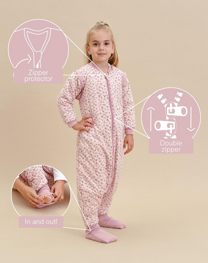 MOLIS&CO saco-cama de inverno 2,5TOG 3anos mangas amovíveis