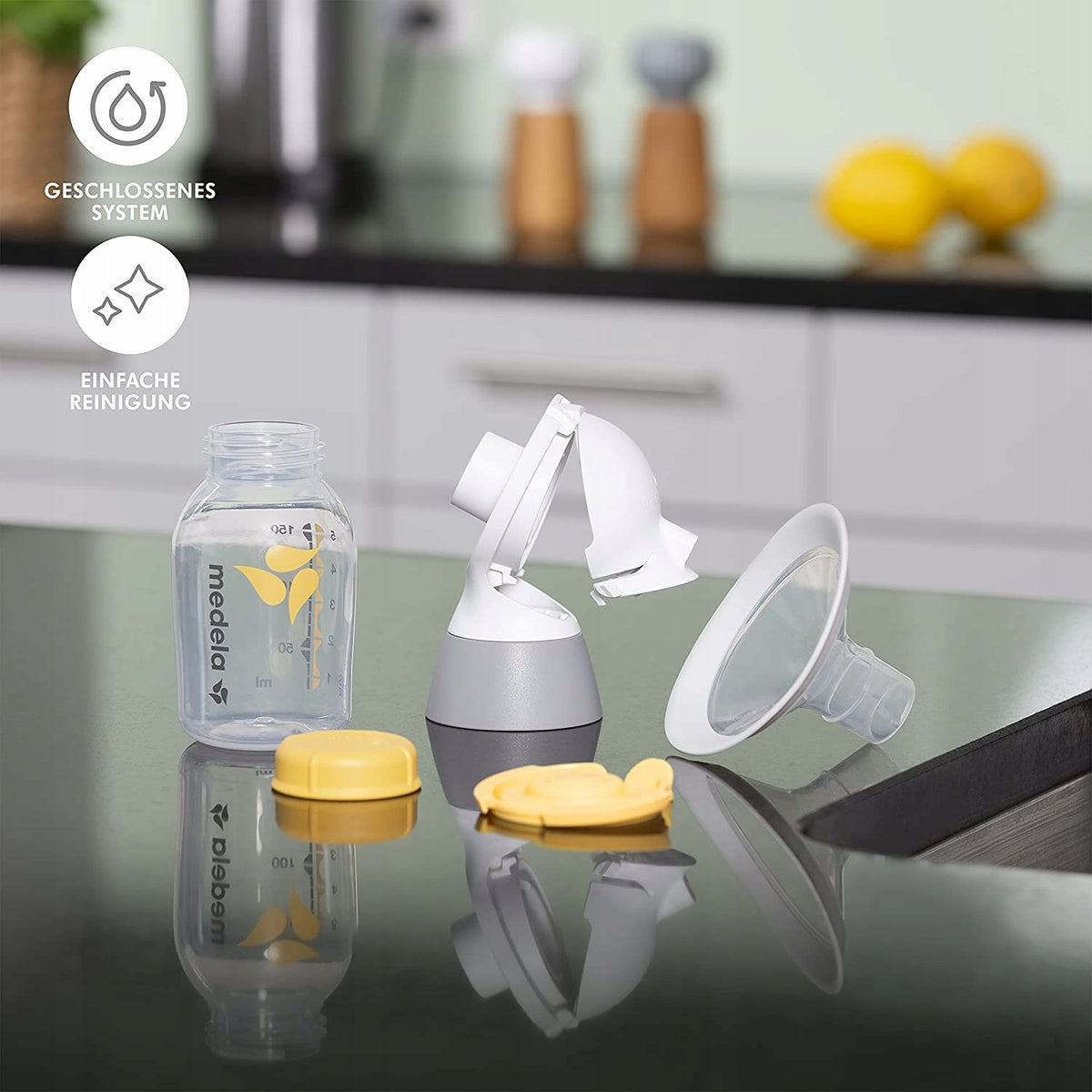 MEDELA SOLO 2-Phasen-Milchpumpe elektrisch USB