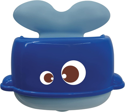 LUDI set di giocattoli da bagno 9 pezzi + scatola con manico