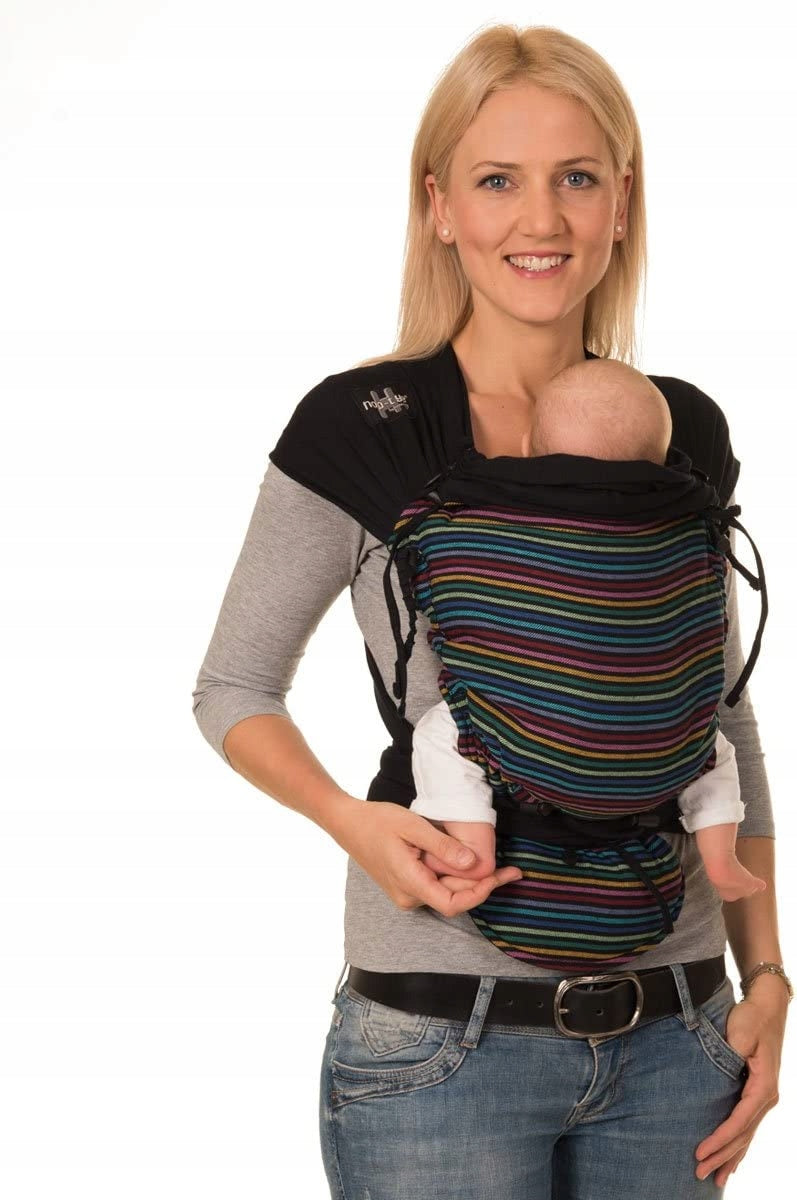 HOPPEDIZ hop-tye porte-bébé ergonomique 0-30 mois