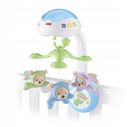 FISHER PRICE καρουζέλα προβολέας + τηλεχειριστήριο