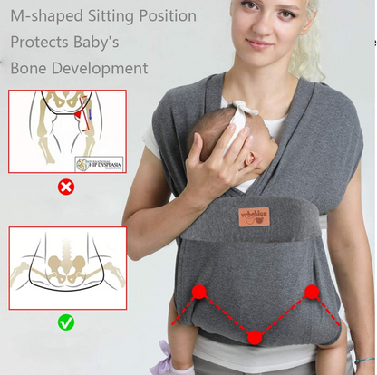 VRBABIES nosidełko ergonomiczne miękkie 3-15kg