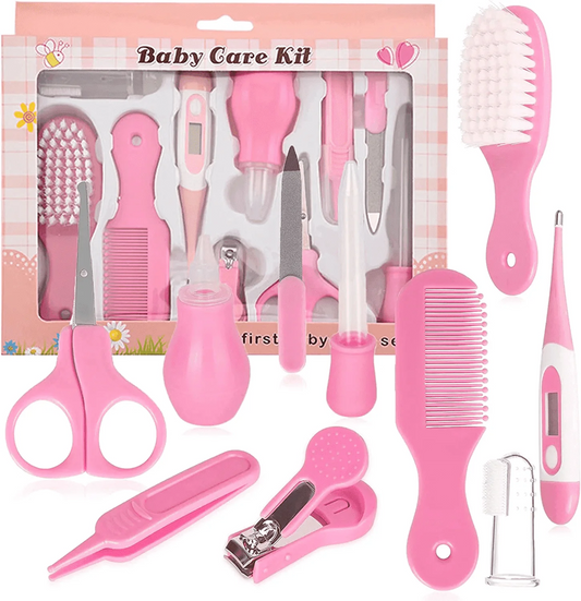 BABY CARE KIT zestaw do pielęgnacji dziecka 10 elementów