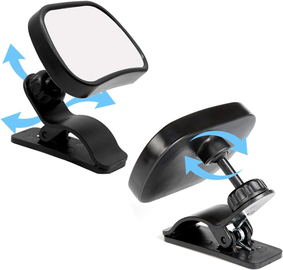 BABY VIEW MIRROR 2w1 specchio auto per osservare il bambino 5,5 x 8,8 cm