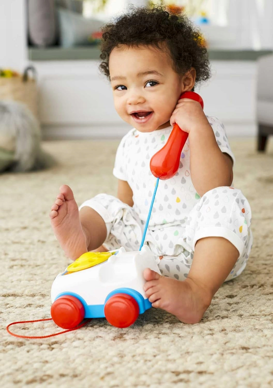 FISHER-PRICE telefoon op wielen 12 m+
